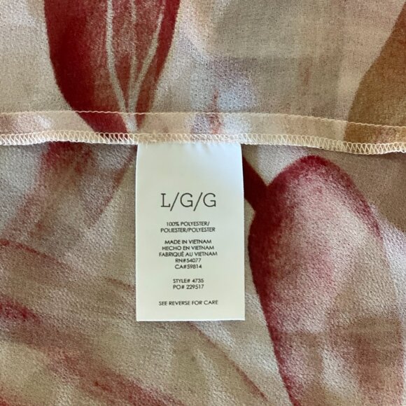 Cabi Amplify Multi-colored Sleeveless Top, Size L - Picture 6 of 7